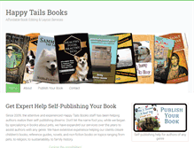 Tablet Screenshot of happytailsbooks.com